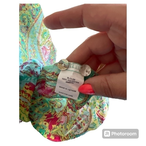 Fig & Flower Floral Paisley Blouse Large
Women’s Sheer Popover - Picture 4 of 4